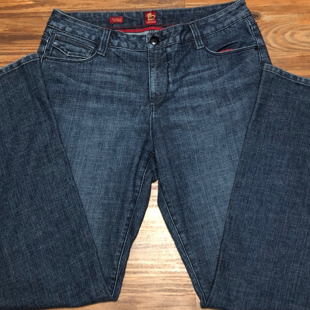 Ooh La La Womens 12 Boot Cut Jeans